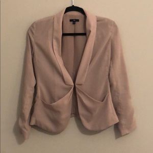 Blush blazer